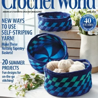 Crochet World Vol 41 Issue 3 – June 2018 – Digital Magazine