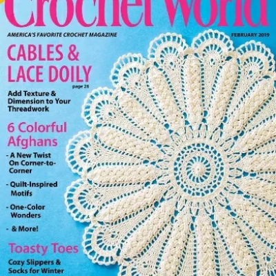 Crochet World Vol 42 Issue 1 – February 2019 – Digital Magazine