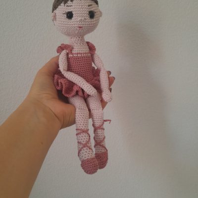 Clara the Ballerina – Handmade Crochet Doll