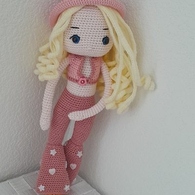 Lola the Fashionista – Handmade Crochet Doll