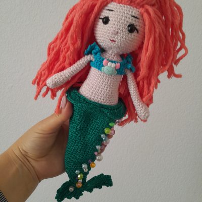 Marina the Mermaid – Handmade Crochet Doll