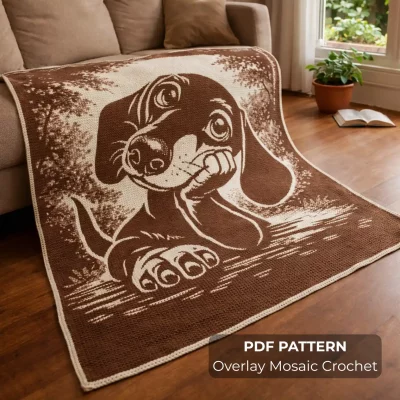 Quiet Pause – Overlay Mosaic Crochet P…