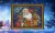 Santa with Lantern — PDF Cross Stitch Pattern