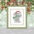 Dancing Santa Bear — PDF Cross Stitch Pattern